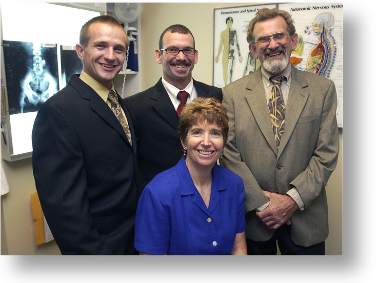 The Greenspan family of chiropractors
